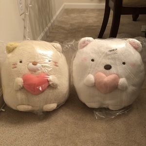 Sanrio Sumikko gurashi heart plush